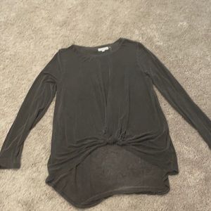 Soft, Light gray, long sleeve shirt